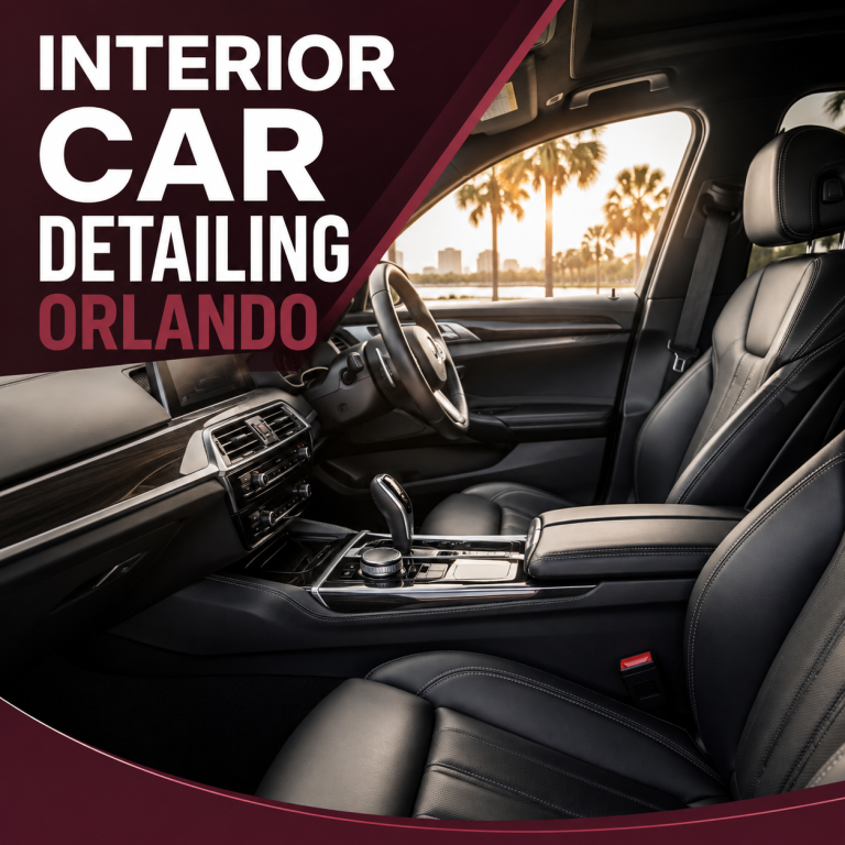 Interior Car Detailing Orlando